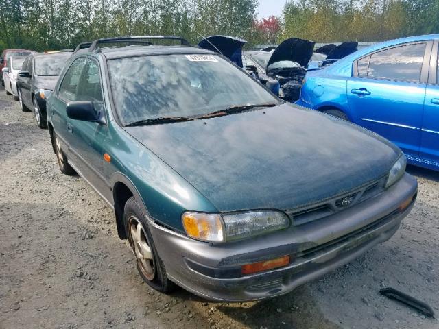 JF1GF4853TG815797 - 1996 SUBARU IMPREZA OU GREEN photo 1