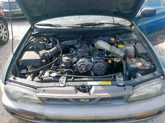 JF1GF4853TG815797 - 1996 SUBARU IMPREZA OU GREEN photo 7