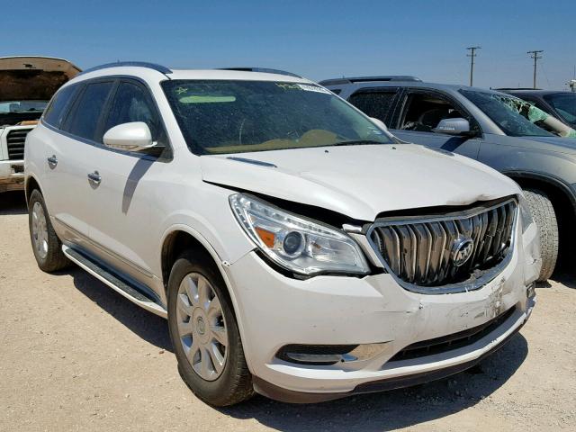 5GAKRBKD1GJ326762 - 2016 BUICK ENCLAVE WHITE photo 1