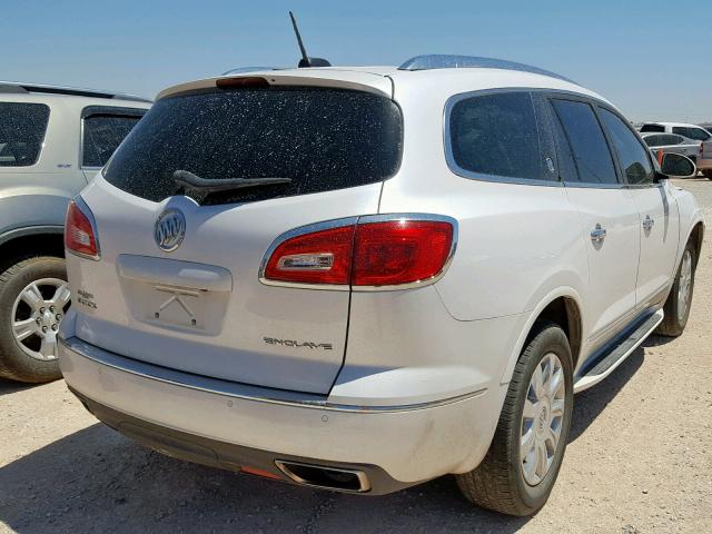 5GAKRBKD1GJ326762 - 2016 BUICK ENCLAVE WHITE photo 4