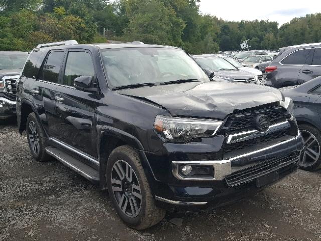 JTEBU5JR4J5510293 - 2018 TOYOTA 4RUNNER SR BLACK photo 1