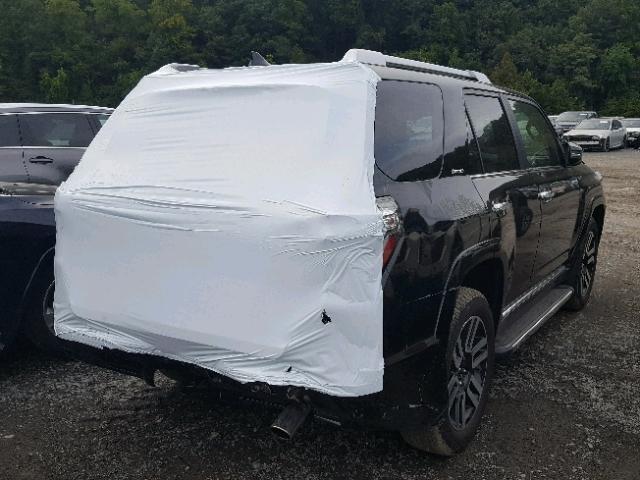 JTEBU5JR4J5510293 - 2018 TOYOTA 4RUNNER SR BLACK photo 4