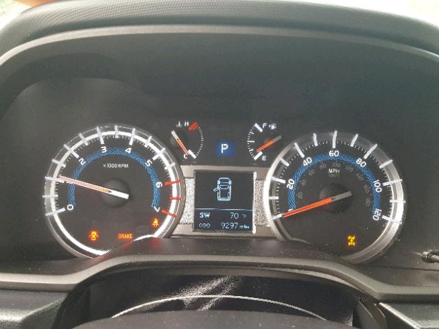 JTEBU5JR4J5510293 - 2018 TOYOTA 4RUNNER SR BLACK photo 8