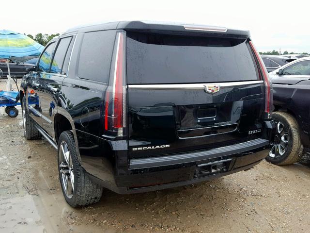 1GYS3NKJ2FR680470 - 2015 CADILLAC ESCALADE P BLACK photo 3