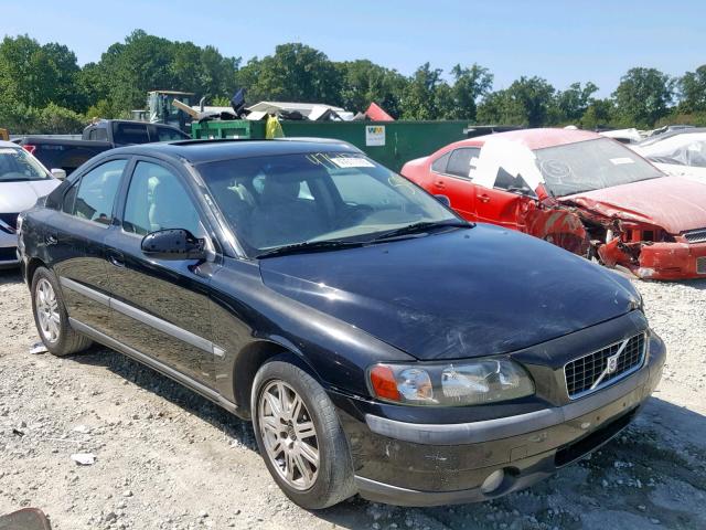 YV1RS61T232271254 - 2003 VOLVO S60 BLACK photo 1