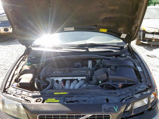 YV1RS61T232271254 - 2003 VOLVO S60 BLACK photo 7