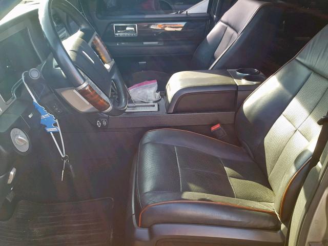 5LMFU285X8LJ03374 - 2008 LINCOLN NAVIGATOR ნაცრისფერი ფოტო 9