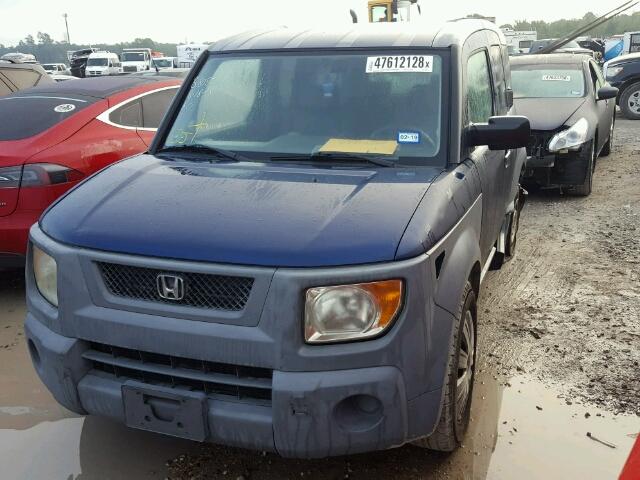 5J6YH28223L000365 - 2003 HONDA ELEMENT DX BLUE photo 2