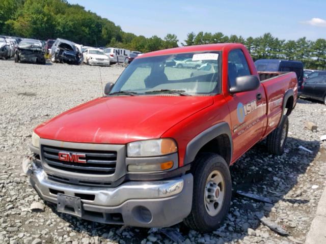 1GTHC24D67E191651 - 2007 GMC SIERRA C25 RED photo 2