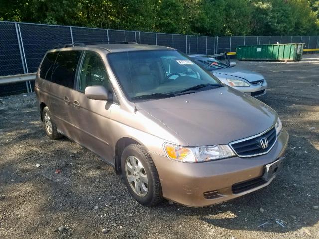 5FNRL18044B052165 - 2004 HONDA ODYSSEY EX BROWN photo 1