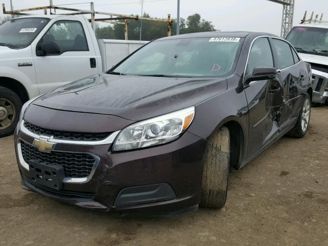 1G11C5SL9FF336650 - 2015 CHEVROLET MALIBU 1LT PURPLE photo 2