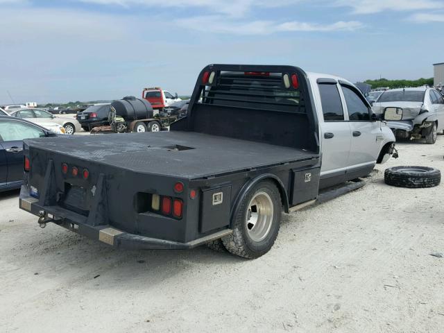 3D7ML48A97G804192 - 2007 DODGE RAM 3500 S SILVER photo 4