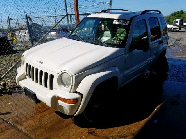 1J4GL58K44W118736 - 2004 JEEP LIBERTY LI WHITE photo 2