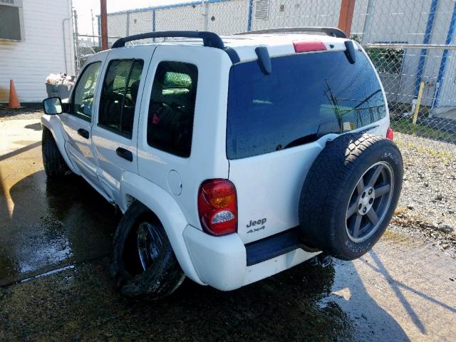 1J4GL58K44W118736 - 2004 JEEP LIBERTY LI WHITE photo 3