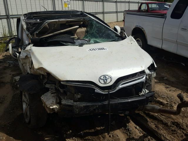 4T3ZK3BB0BU040983 - 2011 TOYOTA VENZA BASE WHITE photo 9