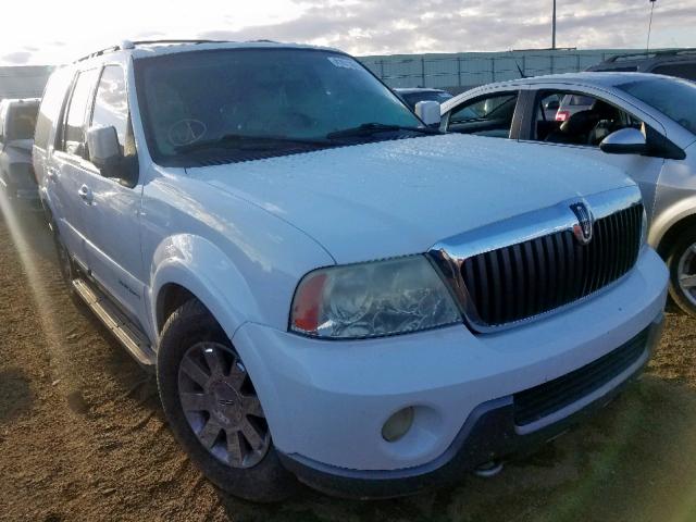 5LMFU27R24LJ25707 - 2004 LINCOLN NAVIGATOR WHITE photo 1