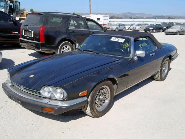 SAJTW4845MC179040 - 1991 JAGUAR XJS CLASSI BLACK photo 2