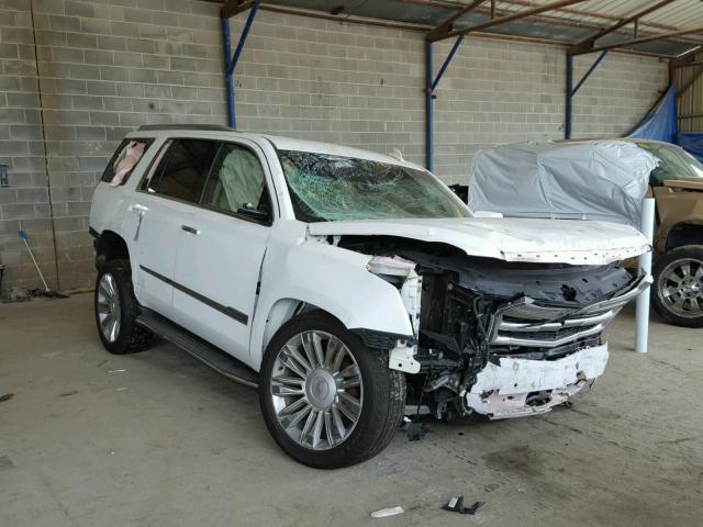 1GYS3MKJ4FR579537 - 2015 CADILLAC ESCALADE L WHITE photo 1