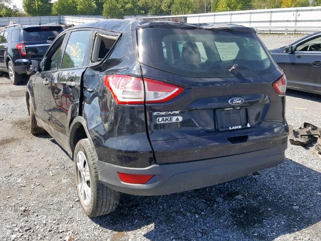 1FMCU0F75GUC17211 - 2016 FORD ESCAPE S BLACK photo 3