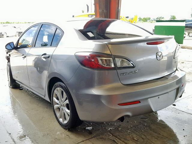 JM1BL1S53A1341189 - 2010 MAZDA 3 S GRAY photo 3