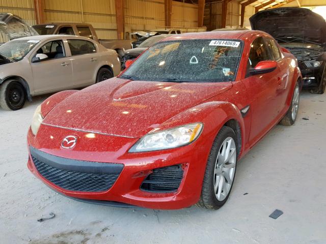 JM1FE17P890403404 - 2009 MAZDA RX8 RED photo 2