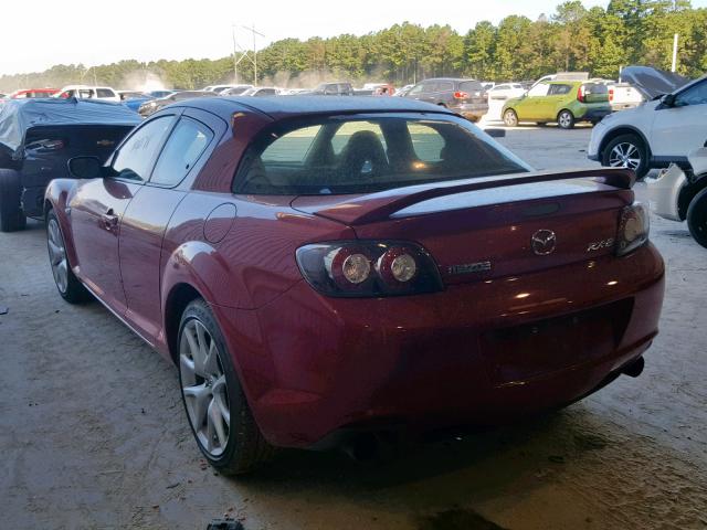 JM1FE17P890403404 - 2009 MAZDA RX8 RED photo 3