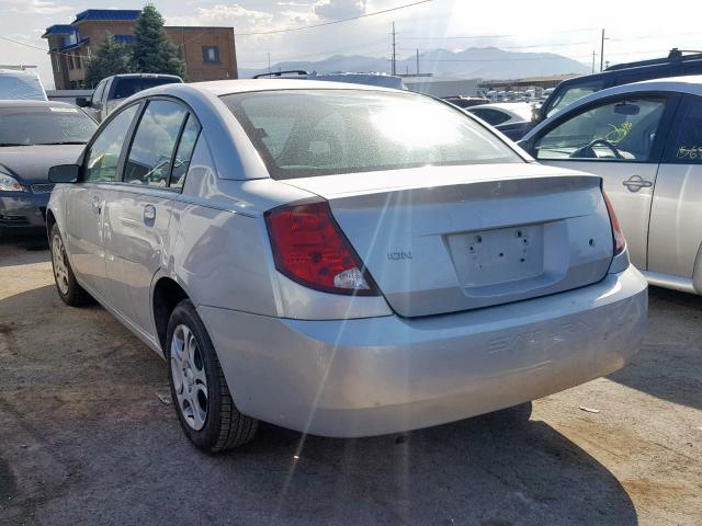 1G8AJ54F85Z123975 - 2005 SATURN ION LEVEL SILVER photo 3