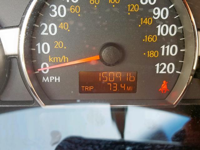 1G8AJ54F85Z123975 - 2005 SATURN ION LEVEL SILVER photo 8