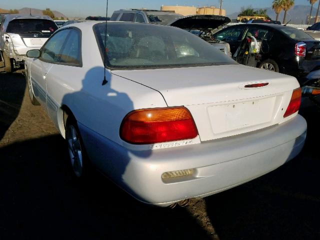 4C3AU52N4TE355424 - 1996 CHRYSLER SEBRING LX WHITE photo 3