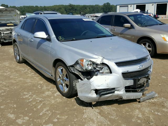1G1ZC5EB8AF178381 - 2010 CHEVROLET MALIBU 1LT SILVER photo 1