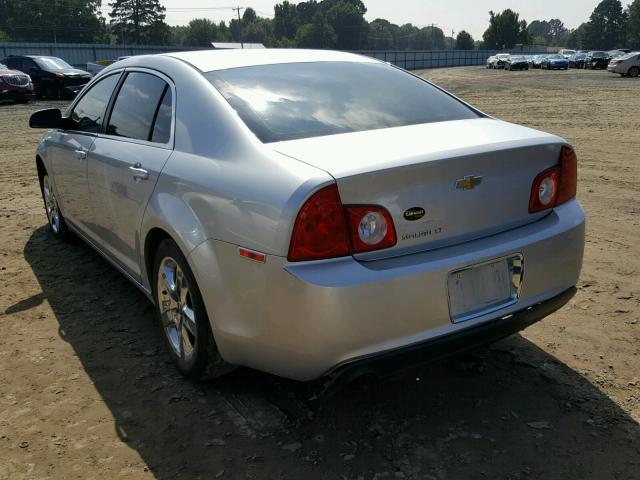 1G1ZC5EB8AF178381 - 2010 CHEVROLET MALIBU 1LT SILVER photo 3