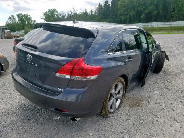 4T3BK3BBXBU047330 - 2011 TOYOTA VENZA GRAY photo 4