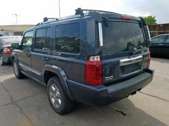 1J8HG58NX6C318316 - 2006 JEEP COMMANDER ლურჯი ფოტო 3