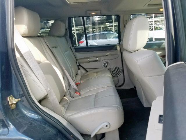 1J8HG58NX6C318316 - 2006 JEEP COMMANDER ლურჯი ფოტო 6