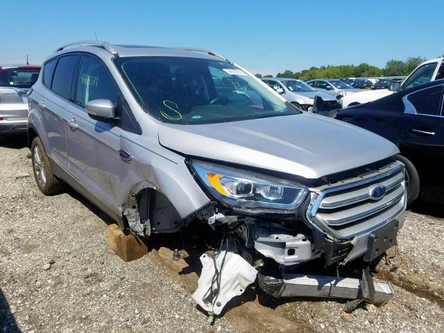 1FMCU0J97JUD34708 - 2018 FORD ESCAPE TIT SILVER photo 1