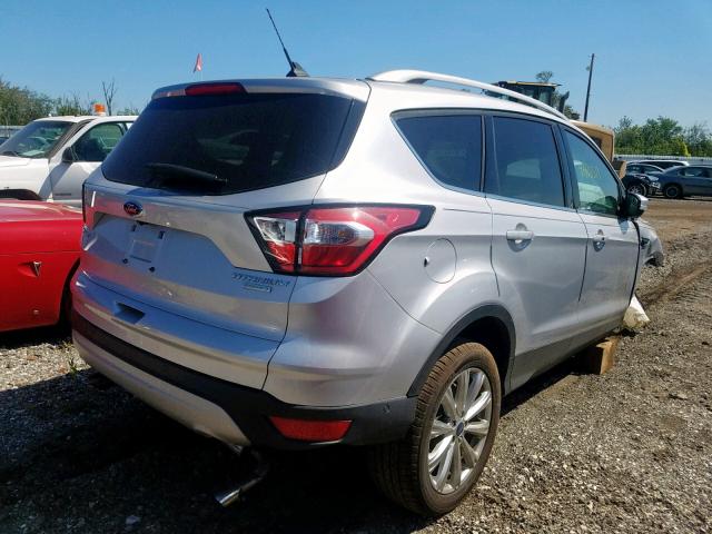 1FMCU0J97JUD34708 - 2018 FORD ESCAPE TIT SILVER photo 4