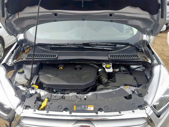 1FMCU0J97JUD34708 - 2018 FORD ESCAPE TIT SILVER photo 7