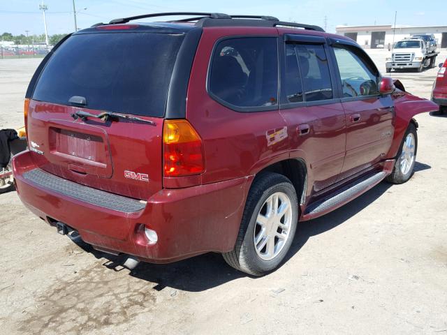 1GKET63MX62323164 - 2006 GMC ENVOY DENA MAROON photo 4