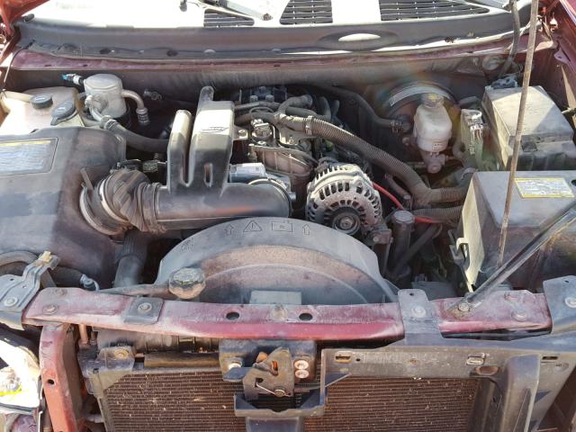 1GKET63MX62323164 - 2006 GMC ENVOY DENA MAROON photo 7