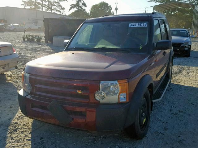SALAE24416A366561 - 2006 LAND ROVER LR3 RED photo 2