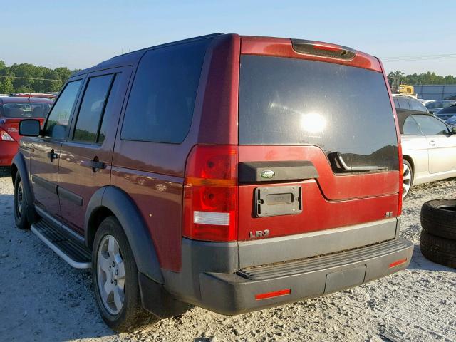SALAE24416A366561 - 2006 LAND ROVER LR3 RED photo 3