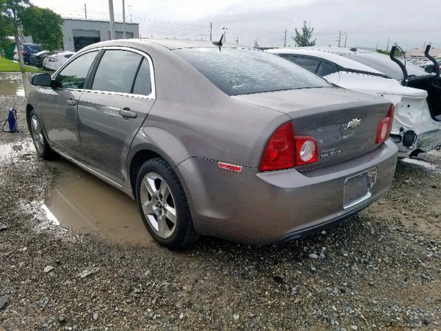 1G1ZC5EB5AF122849 - 2010 CHEVROLET MALIBU 1LT 金色 照片 3