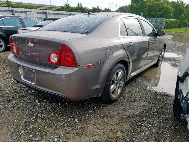 1G1ZC5EB5AF122849 - 2010 CHEVROLET MALIBU 1LT 金色 照片 4
