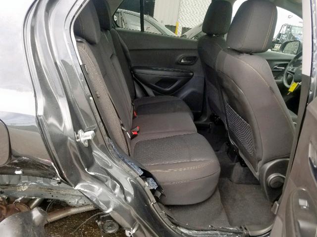 3GNCJKSB9KL214907 - 2019 CHEVROLET TRAX LS GRAY photo 6