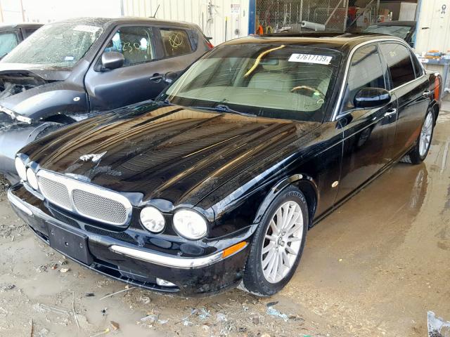 SAJWA79B46SH07186 - 2006 JAGUAR XJ8 L BLACK photo 2