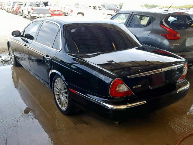 SAJWA79B46SH07186 - 2006 JAGUAR XJ8 L BLACK photo 3