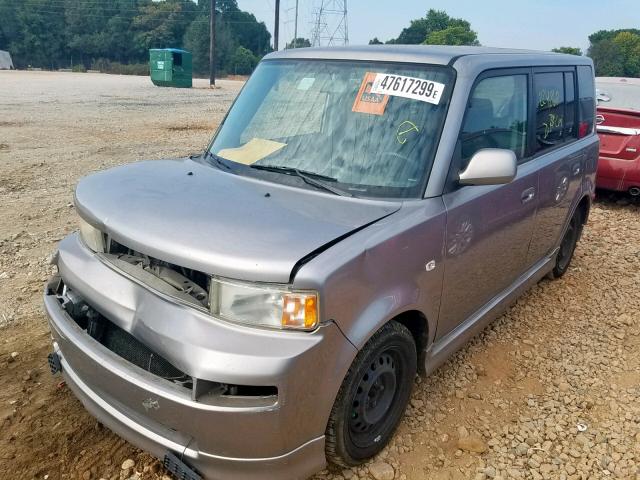 JTLKT324364074276 - 2006 TOYOTA SCION XB ვერცხლისფერი ფოტო 2