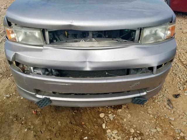 JTLKT324364074276 - 2006 TOYOTA SCION XB ვერცხლისფერი ფოტო 9