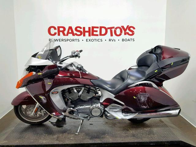 5VPSD36D483007909 - 2008 VICTORY MOTORCYCLES VISION DEL MAROON photo 3