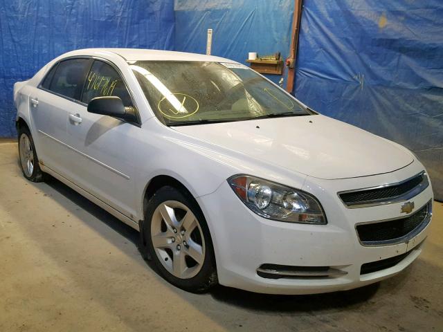 1G1ZG57B494169217 - 2009 CHEVROLET MALIBU LS WHITE photo 1